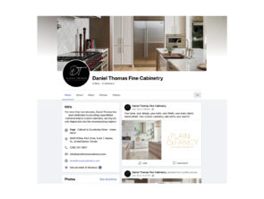 Daniel Thomas Fine cabinetry social media