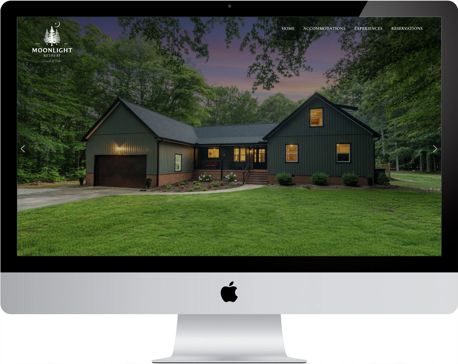 Moonlight Retreat Website